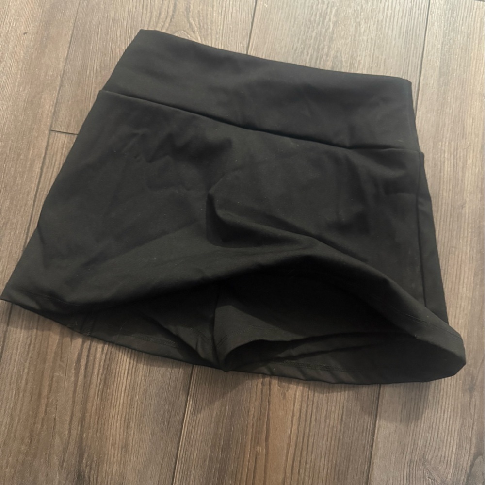 Musera Sport Black Mini Skort NWT Size XS High Waist Athletic Tennis Skirt - Picture 3 of 5